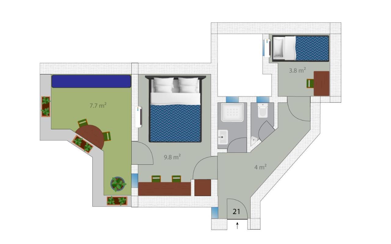 Hotel Riad Dar Daif Tajda Eksteriør bilde